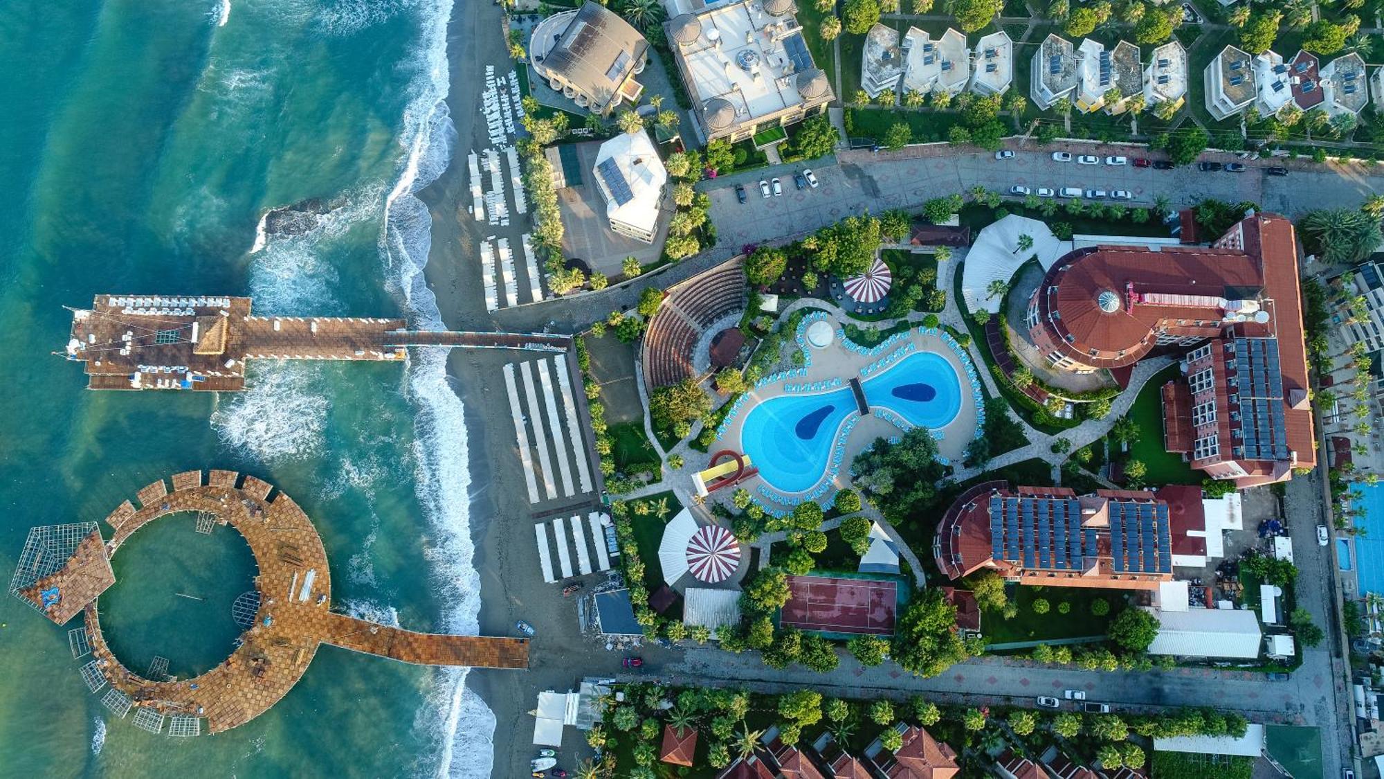 Palmeras Beach Hotel Ultra All Inclusive Konaklı エクステリア 写真